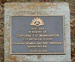 Corporal F. D. McNaughton : 20-April-2012