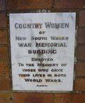 Country Women of New South Wales War Memorial Building : 15-December-2012