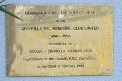 Jubilee Plaque : September-2014