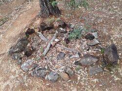 26-November-2021 : Actual grave site (Stephen Metcalf)
