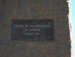 Daniel Solander Inscription Plaque 2