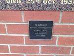 Methodist Church Plaque : March 2014