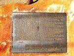 Dedication Plaque
