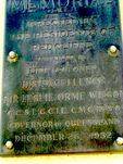 Dedication Plaque