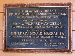 Plaque Inscription: 04-April-2016