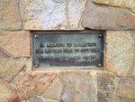 Hurst Inscription Plaque : October 2013