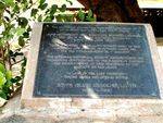 Edith LLoyd Inscription Plaque