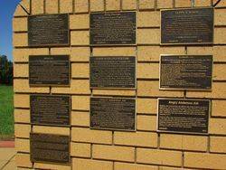Wall of Fame Plaques: 10-January-2016