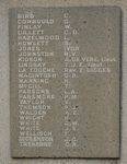 World War One Honour Roll : 24-July-2014