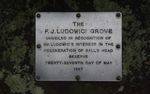 Plaque Inscription : May 2014