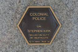 Colonial Plaque 2 : 13-April-2015