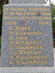Ferntree Gully Primary School War Memorial : 15-March-2012
