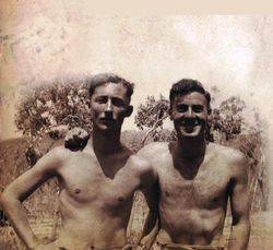 Flight Sergeant Ronald Kerrigan and Navigator Flight Sergeant Ronald Smith