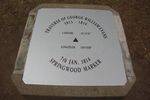 Springwood Marker Plaque : 09-04-2014