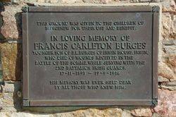 Plaque Inscription: 19-August-2015