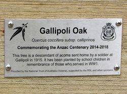 Plaque: 15-October-2016