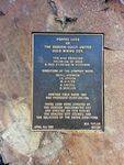 Garden Gully Plaque : November 2013