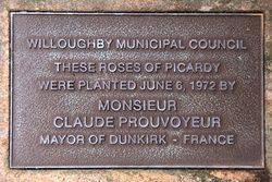 Roses of Picardy Plaque : 24-January-2016