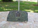 Glass House Mountains Memorial Plaque 2  Oct 2012
