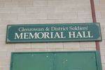 Glenrowan and District Soldiers` Memorial Hall : 28-September-2012