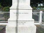 Goodna War Memorial Insc