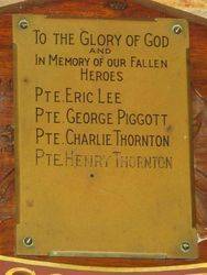 Fallen Heroes Plaque : 22-March-2014