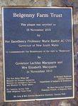 Governor Macquarie Visit Plaque : 14-June-2014