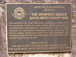 Historic Engineering Marker : 20-March-2013