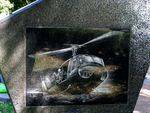 Helicopter Plaque Closeup
