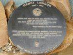 Lawson Plaque : 25-03-2014