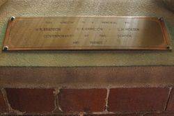 Plaque Inscription : 12-September-2014