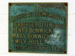 Plaque Inscription: 24-May-2016