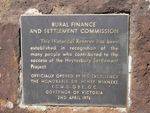 Heytesbury Settlement Memorial : 21-April-2012