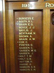 Honour Roll 1 : 18-December-2014