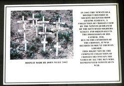 24-May-2016 : (Tim Fitzgerald ) : Name plaques at Newstead Historical Society