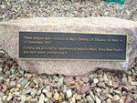 Veterans Memorial Unveiling Plaque : 28-04-2013