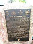 Horn Island Veterans Memorial Plaque - 28-04-2013