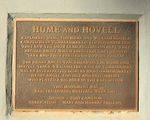 Hume & Hovell : 27-March-2011
