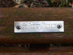 Memorial Plaque : 18-November-2014