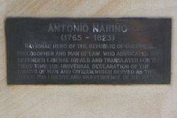 Narino Plaque : 02-June-2015