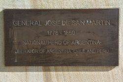 San Martin Plaque: 02-June-2015