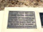 James Venture Mulligan Inscription Plaque