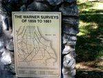 James Warner Survey Plaque