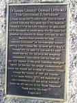 Jimmy Little  Plaque : 2-Aug-2014