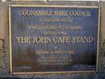 John Cafe Plaque : 01-August-2014