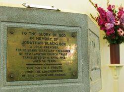 Plaque : 14-February-2016
