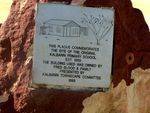 Kalbarri School Site  Inscription