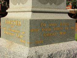 WW1 Inscription : 22-April-2015