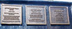 Memorial Plaques 4 : 10-June-2016