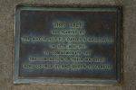 Coronation Tree Plaque : June 2014